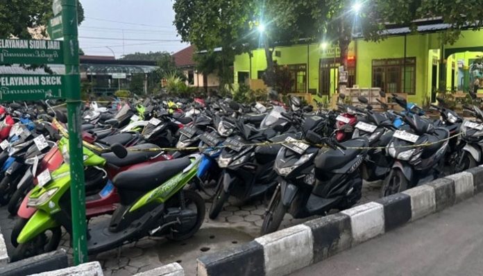 puluhan-motor-diamankan-polres-bantul