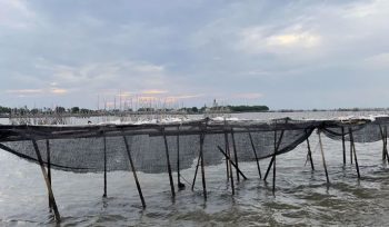 Penampakan pagar laut misterius 