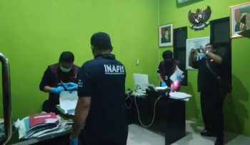 Bareskrim Polri geledah kantor desa Kohod, Pakuhaji, Tangerang