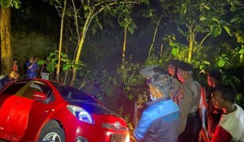 Mobil pengedar uang palsu di Gunungkidul