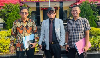 Suradal warta Wijaya,S.H.,C.Md dan Kawan-Kawan dalam Pendampingan Klien di Polres Tuban