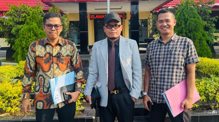 Suradal warta Wijaya,S.H.,C.Md dan Kawan-Kawan dalam Pendampingan Klien di Polres Tuban
