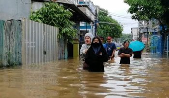 Banjir di Cipondoh 