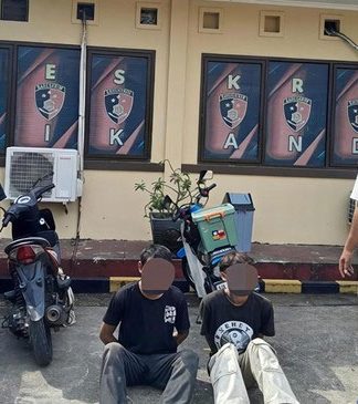 Mau Jual Motor Hasil Curian Via WhatsApp Dua Pengamen Di Cikande Ditangkap Polisi