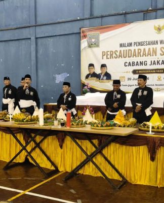 Acara Pengesahan Warga Baru PSHT Cabang Jakarta Barat Periode 2026 Berjalan Lancar Aman Dan Tertib