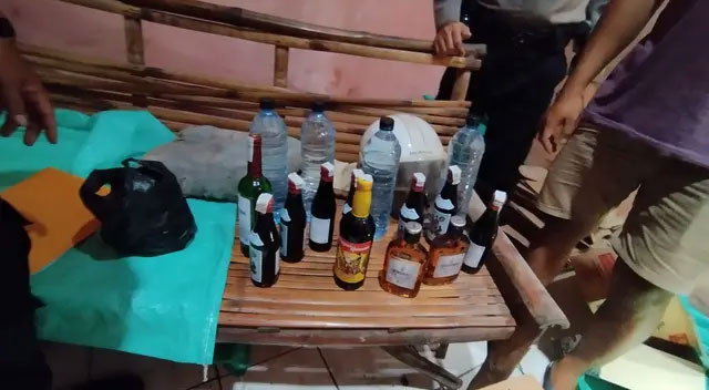 Polisi amankan barang bukti miras ilegal di Pati
