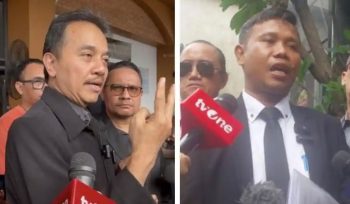 Kolase foto Roy Suryo dan Ahmad Khosinudin