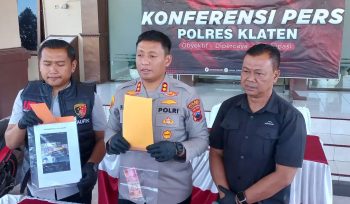 Konferensi Pers Polres Klaten