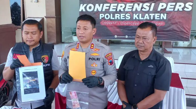 Konferensi Pers Polres Klaten