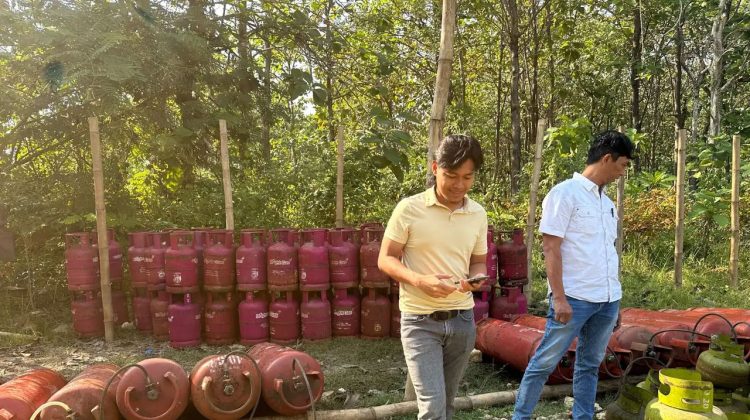 Lokasi pengoplosan LPG di wilayah Kecamatan Kunduran Blora